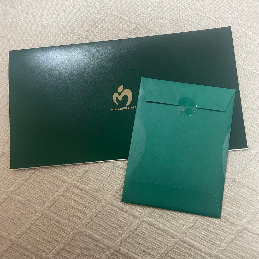 Mrs.GREEN APPLE 会員 特典 メッセージカード ファンクラブ台紙 - メルカリ