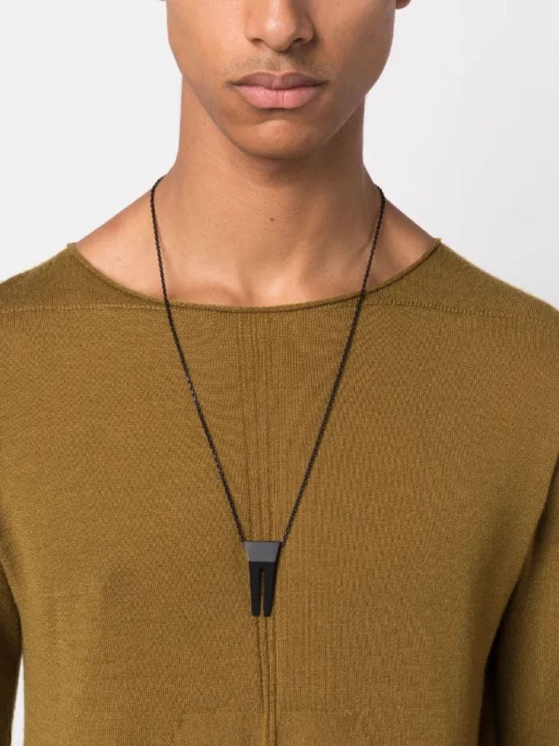 アクセサリー lllvx Rick Owens Trunk Charm Necklace