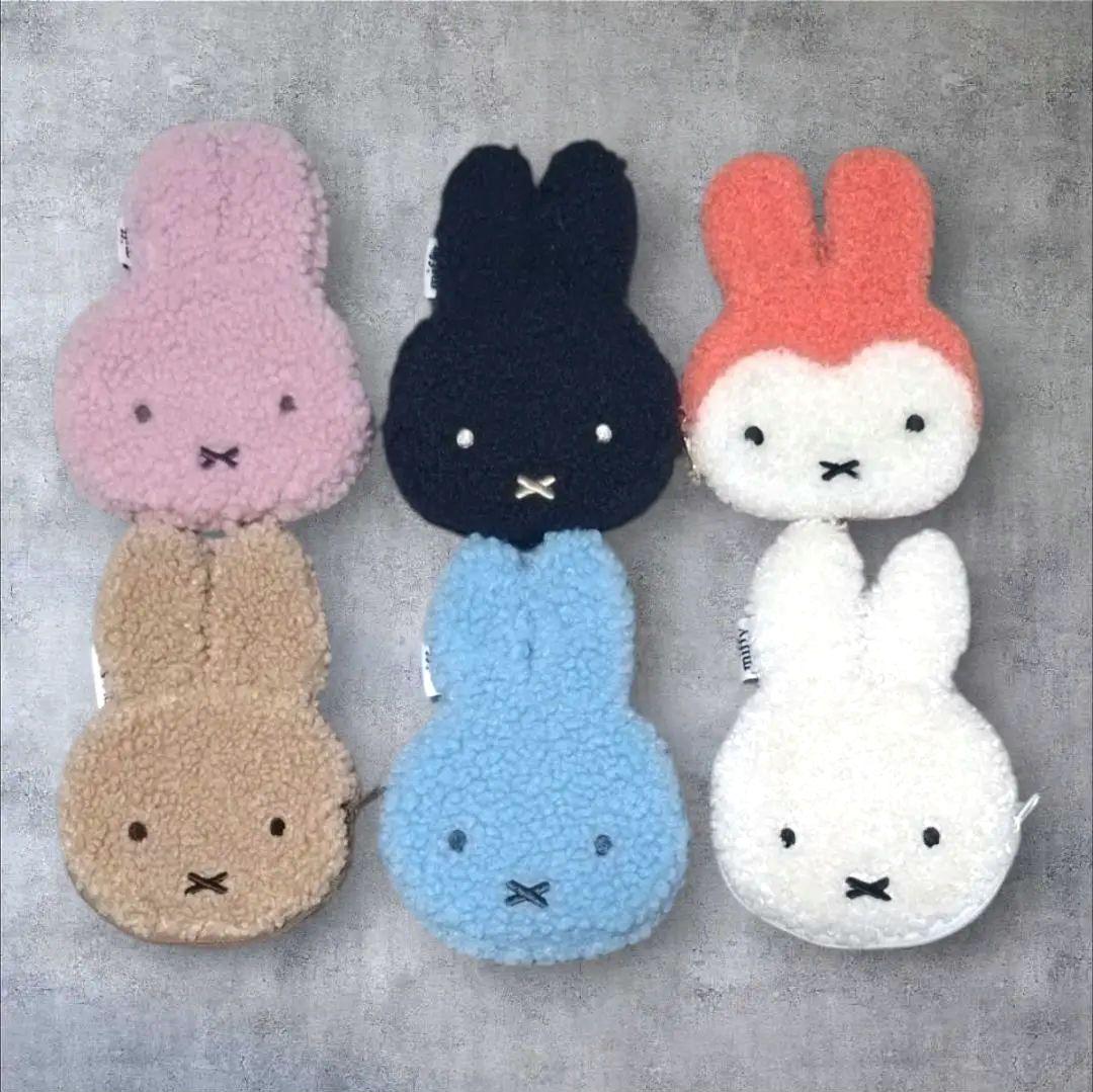 ミッフィー モロゾフ・ゆきのひ もこもこ おかおポーチ セット miffy レア ミッフィー モロゾフ・ゆきのひ もこもこ おかおポーチ セット miffy