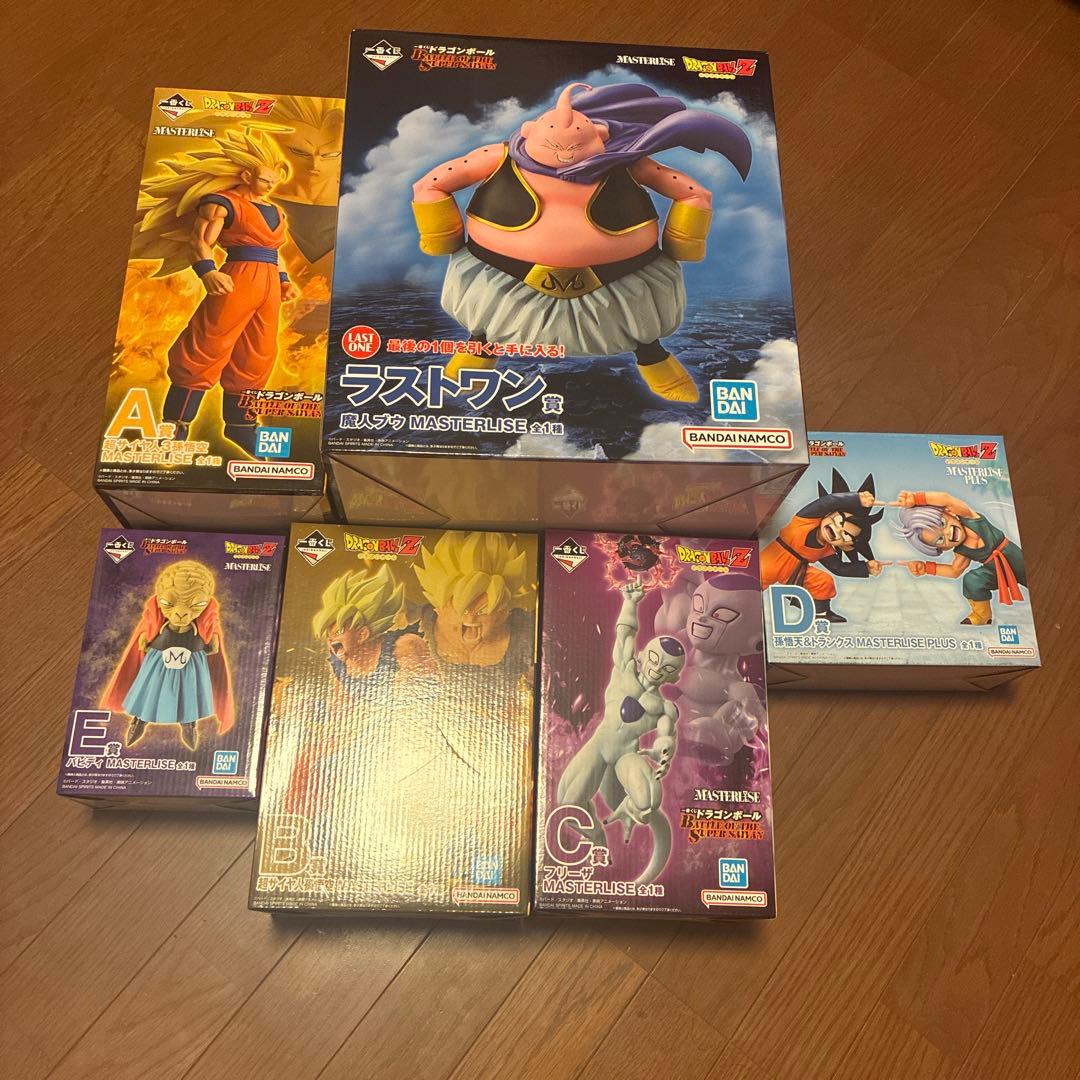 ドラゴンボール一番くじ ⭐︎A B D E F G ラストワン賞 7点セット⭐︎