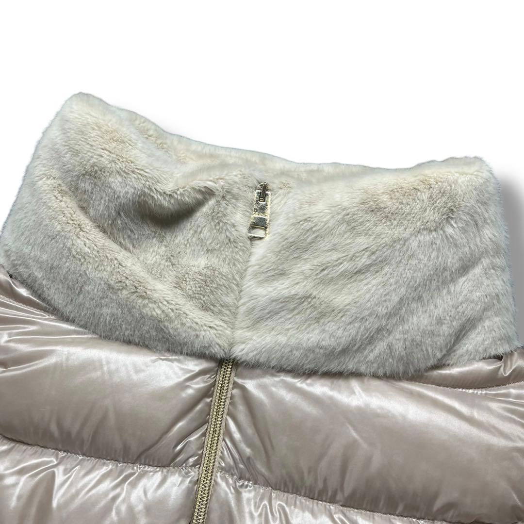 美品 HERNO ヘルノ ダウン アウター エコファー PI1123D 切替 - メルカリ