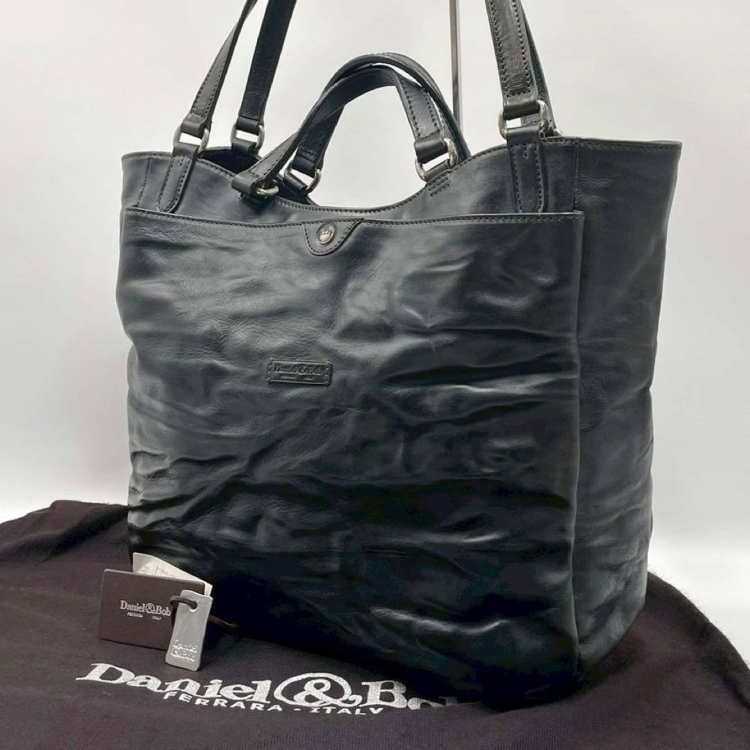 Daniel&Bob ダニエルアンドボブ 2way トートバッグ ブラック 黒