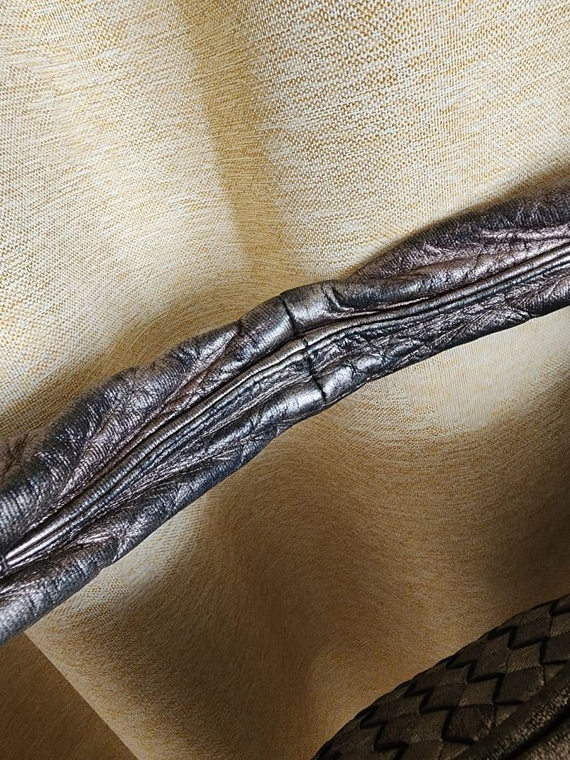 綺麗 ボッテガヴェネタ 編み込み ワンショルダー ハンドバッグ