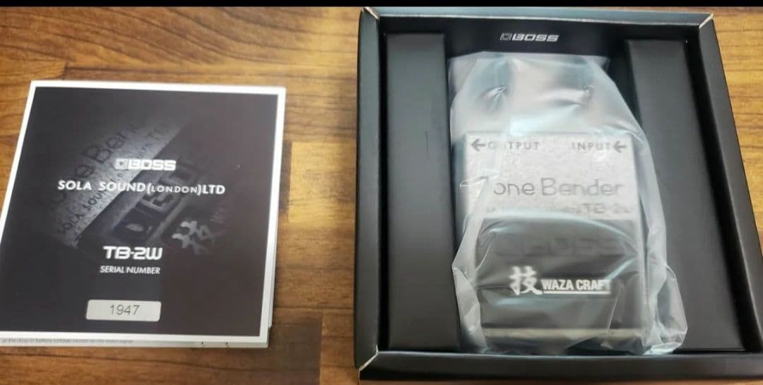 【新品未開封】Boss TB-2W 技クラフト Tone Bender Boss TB-2W Tone Bender Fuzz Pedal | Sweetwater