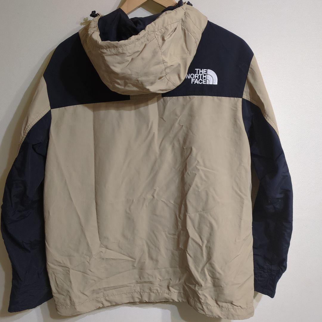 THE NORTH FACE マウンテンパーカー ベージュ/ブラック - メルカリ