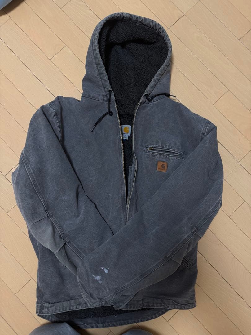 Carhartt グレー ジップアップジャケット