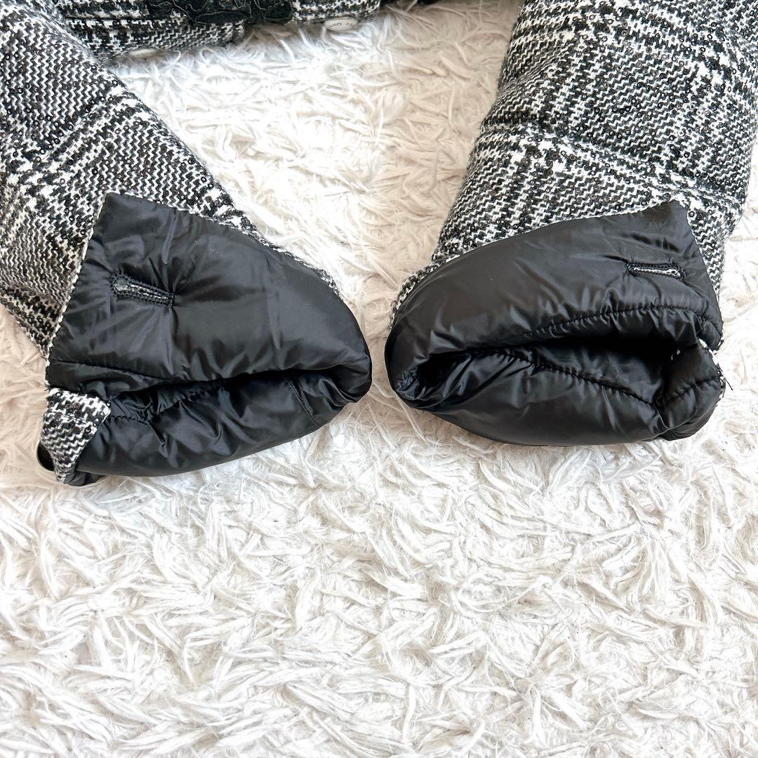 美品⁂エルマンノフィレンツェ⁂ショートコート グレンチェック レース