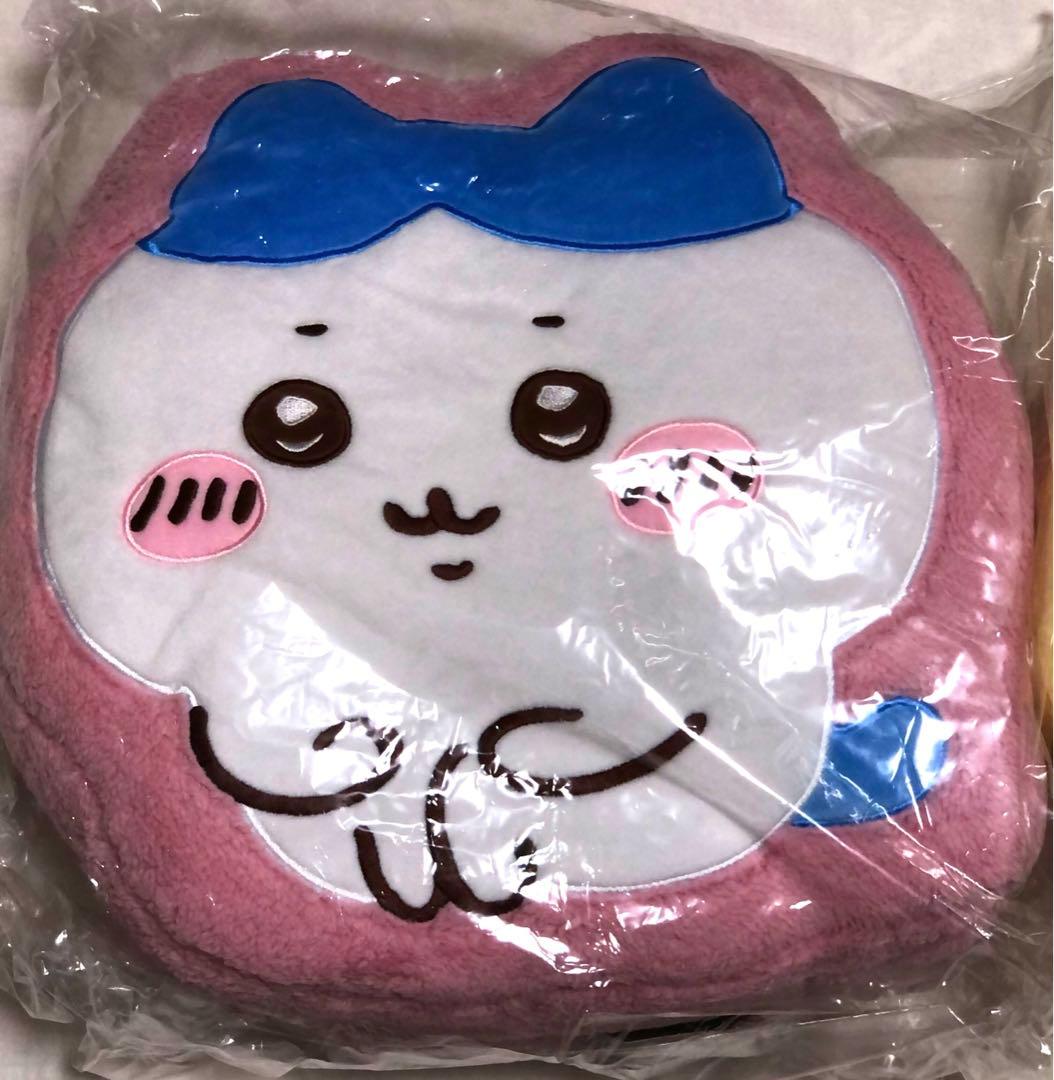 ちいかわ】もこもこダイカットクッション ちいかわ ハチワレ うさぎ 3
