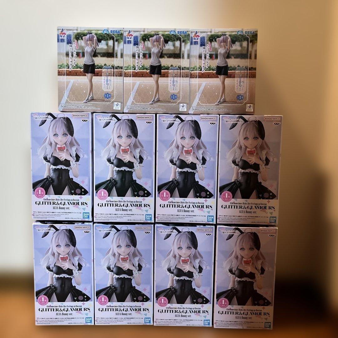 ロシデレ アーリャ バニーver. 体操着　フィギュア　11個