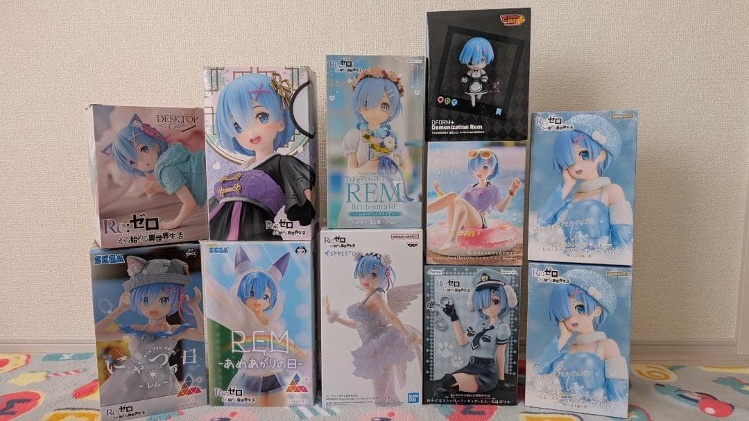 Re:ゼロから始める異世界生活 レム フィギュア 11個セット まとめ売り