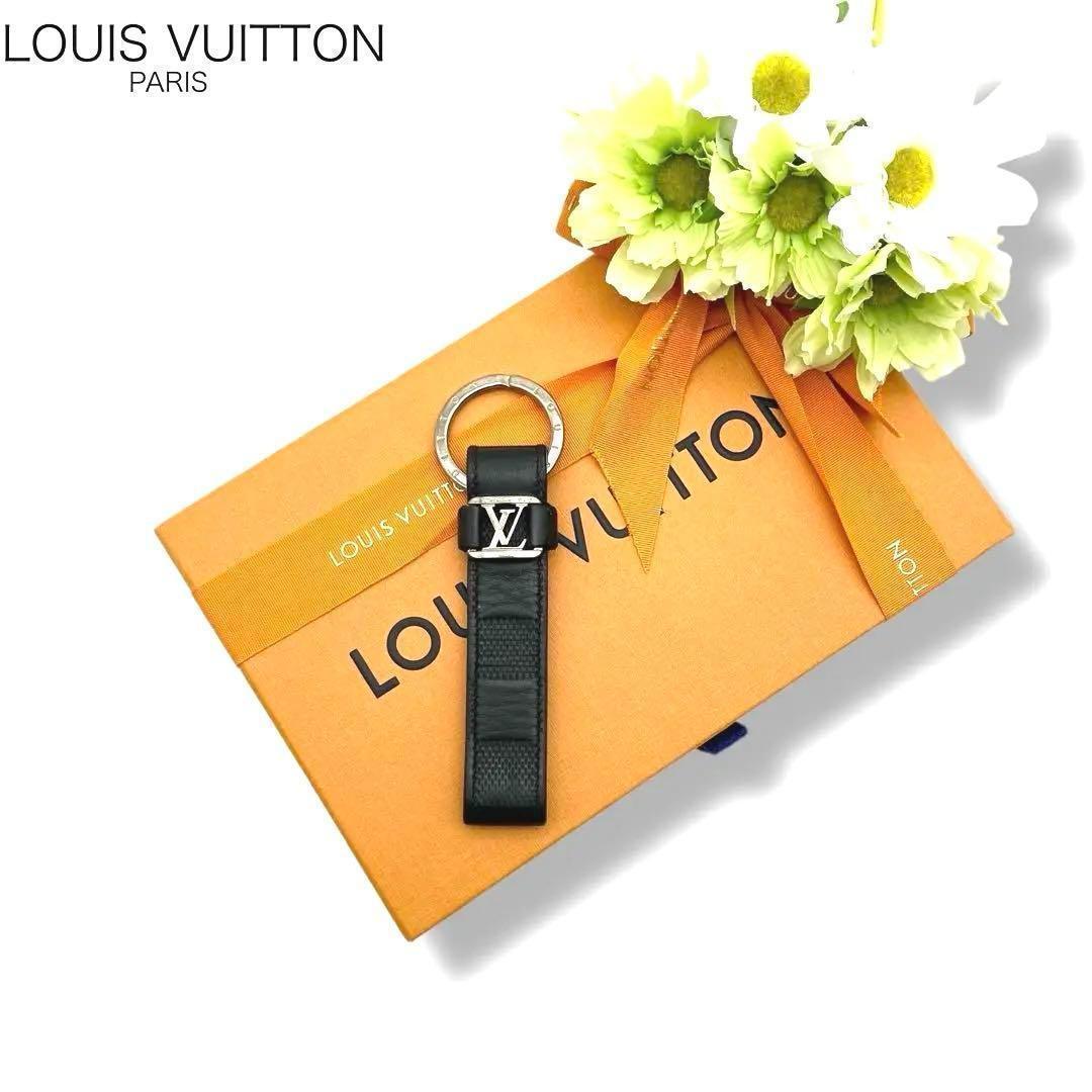 ルイヴィトン キーリング キーホルダー ダミエ LVロゴ ドラゴンヌ