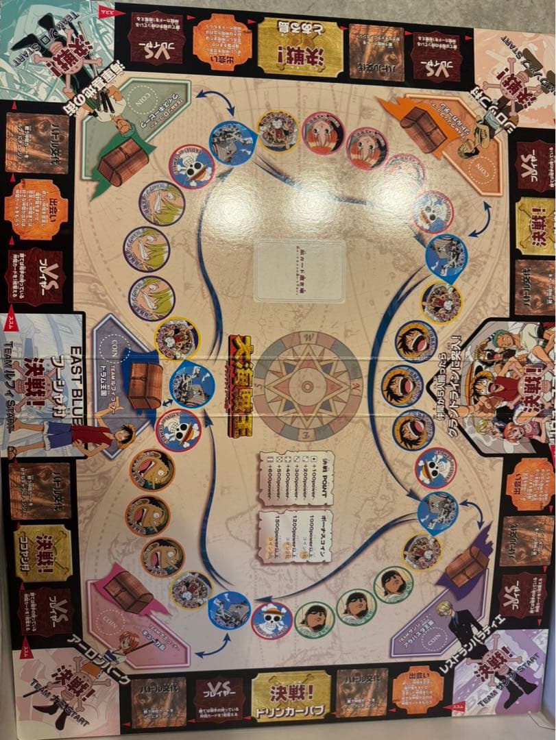 モ*ン様 ボードゲーム ワンピース大海賊王グランドラインへの道 - メルカリ