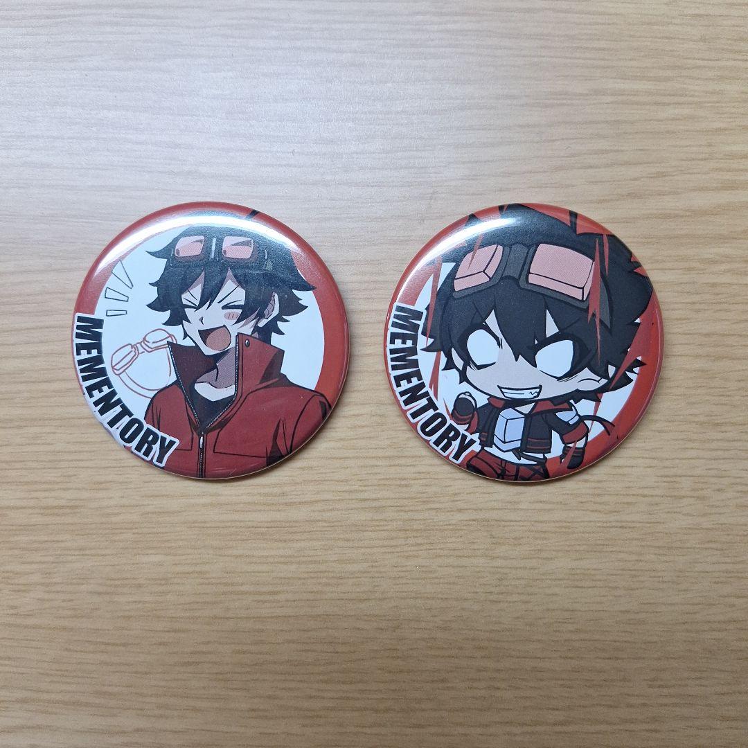 メメントリ はるてぃー 缶バッジ - メルカリ