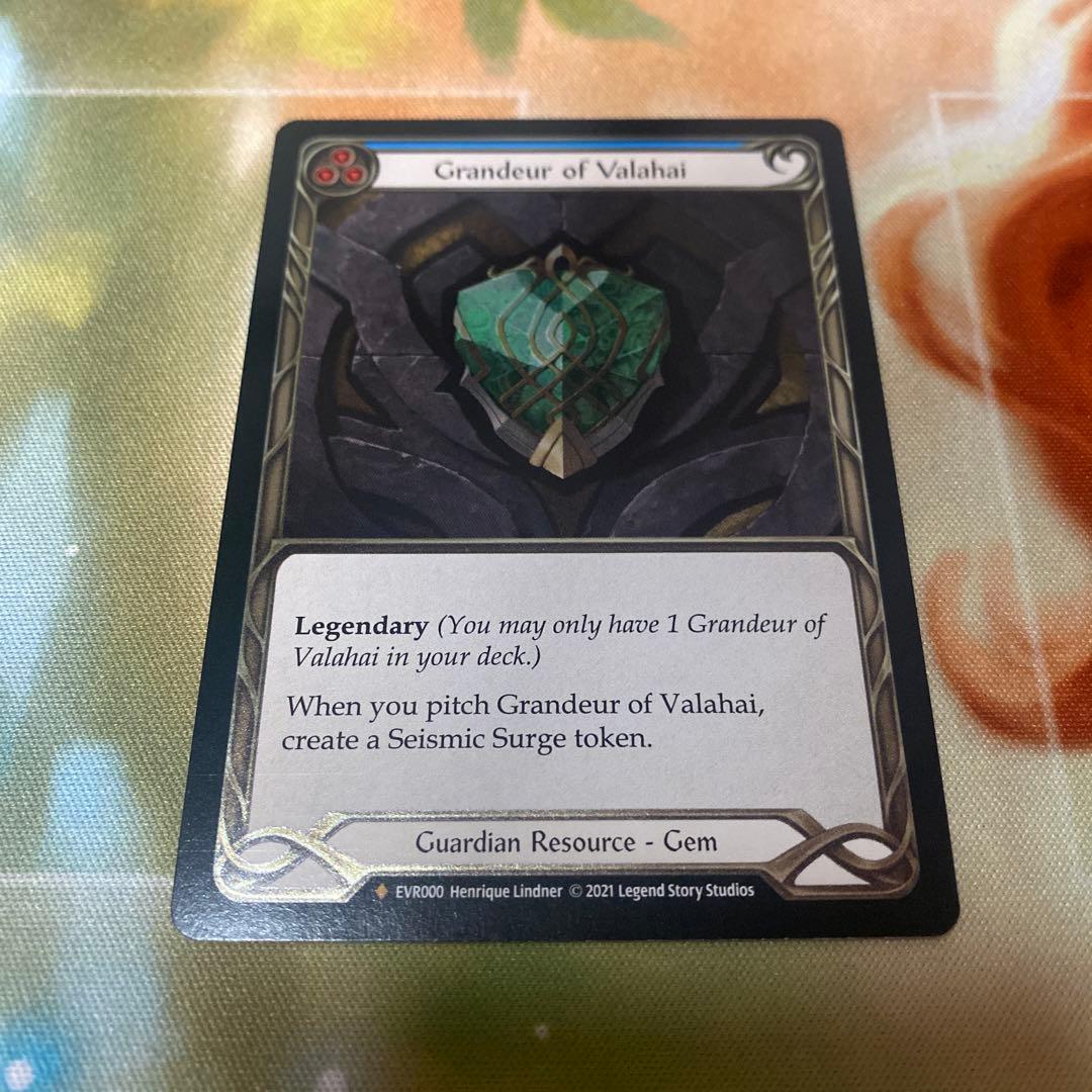 その他 Grandeur of Valahai Cold Foil fab TCG専門店 蓮屋 MtG & FaB & GA / Cold Foil
