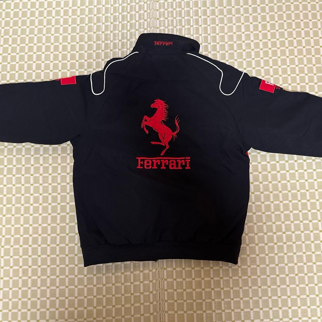 Ferrari フェラーリ F1 レーシングジャケット ブルゾン 刺繍 中綿 M