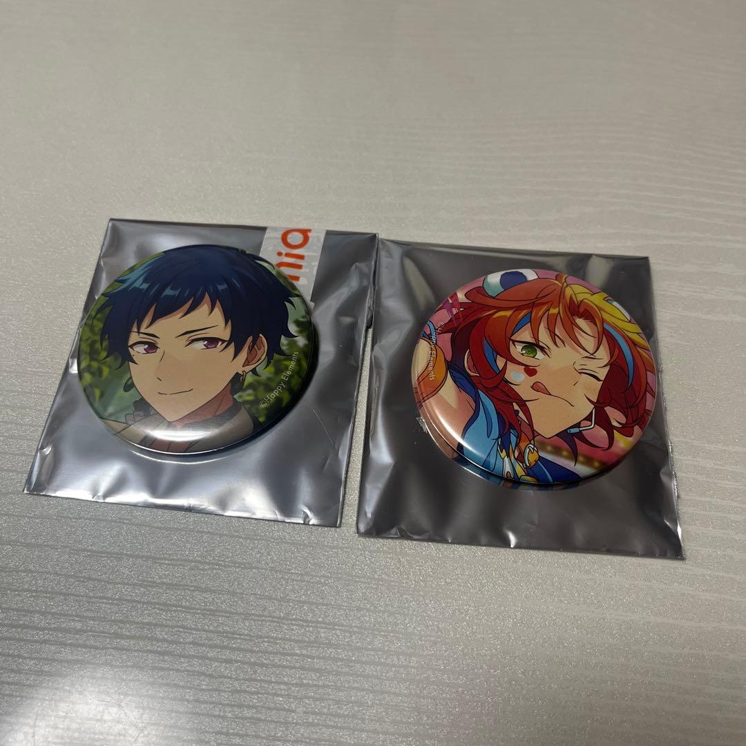 あんスタ 伏見弓弦 月永レオ 缶バッジ - メルカリ