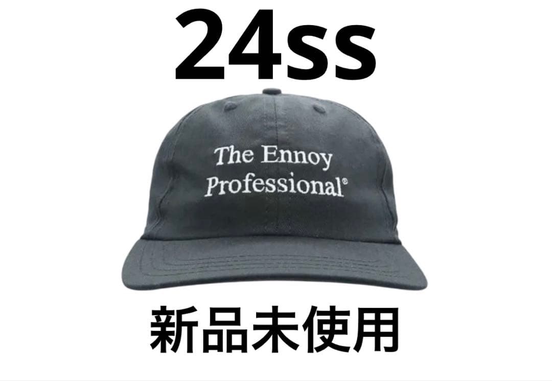 【新品未使用】ENNOY コットン キャップ ブラック
