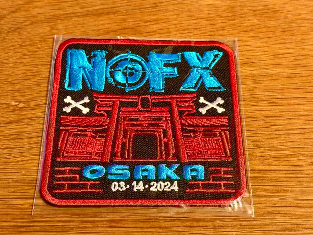 NOFX ワッペン パッチ 大阪限定