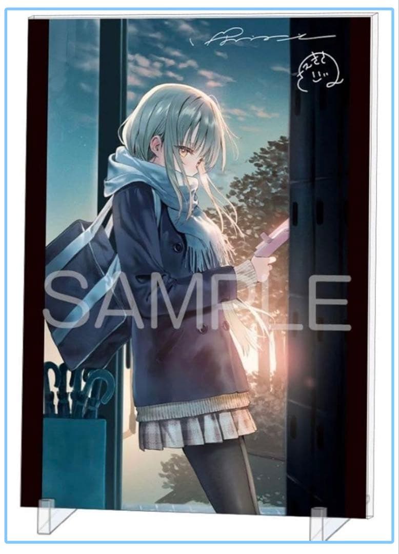 お隣の天使様　メロンブックス限定版　A4キャラファインアクリル