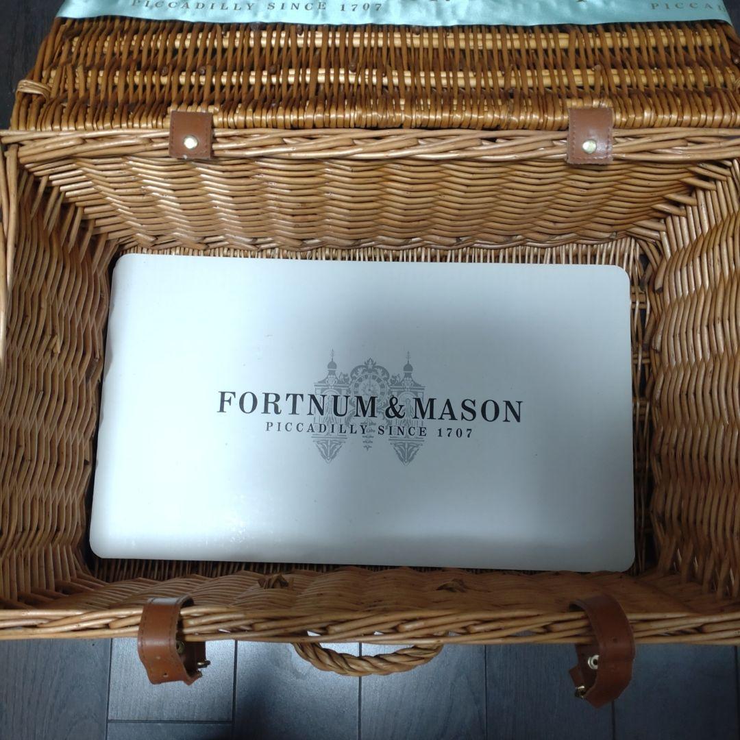 フォートナム&メイソン ハンパー バスケット カゴ 籐 F&M ピクニック