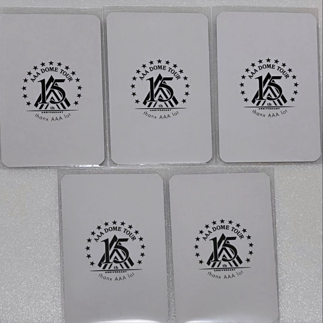 AAA 15th thanx AAA lot トレカ セット - メルカリ