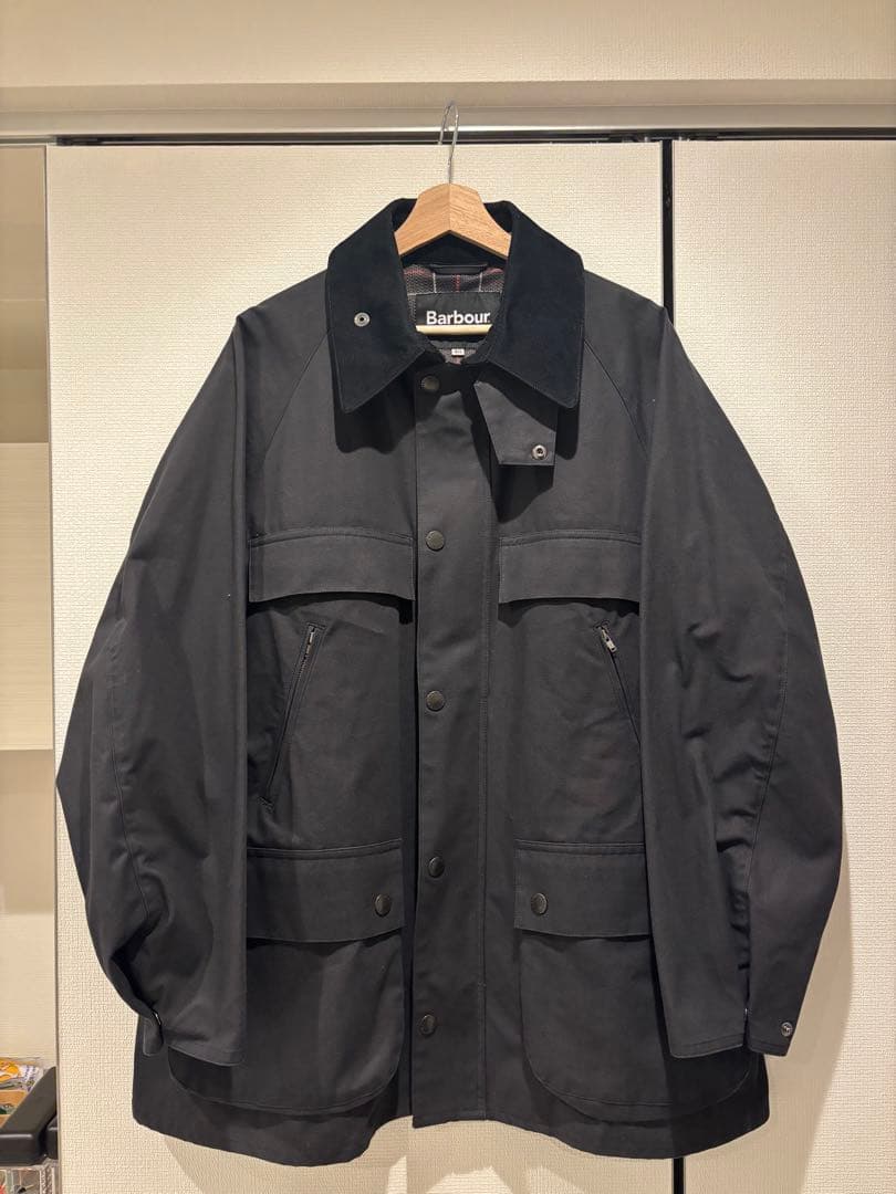 Barbour ナノユニバース 別注 OVERSIZE BEDALE サイズ40