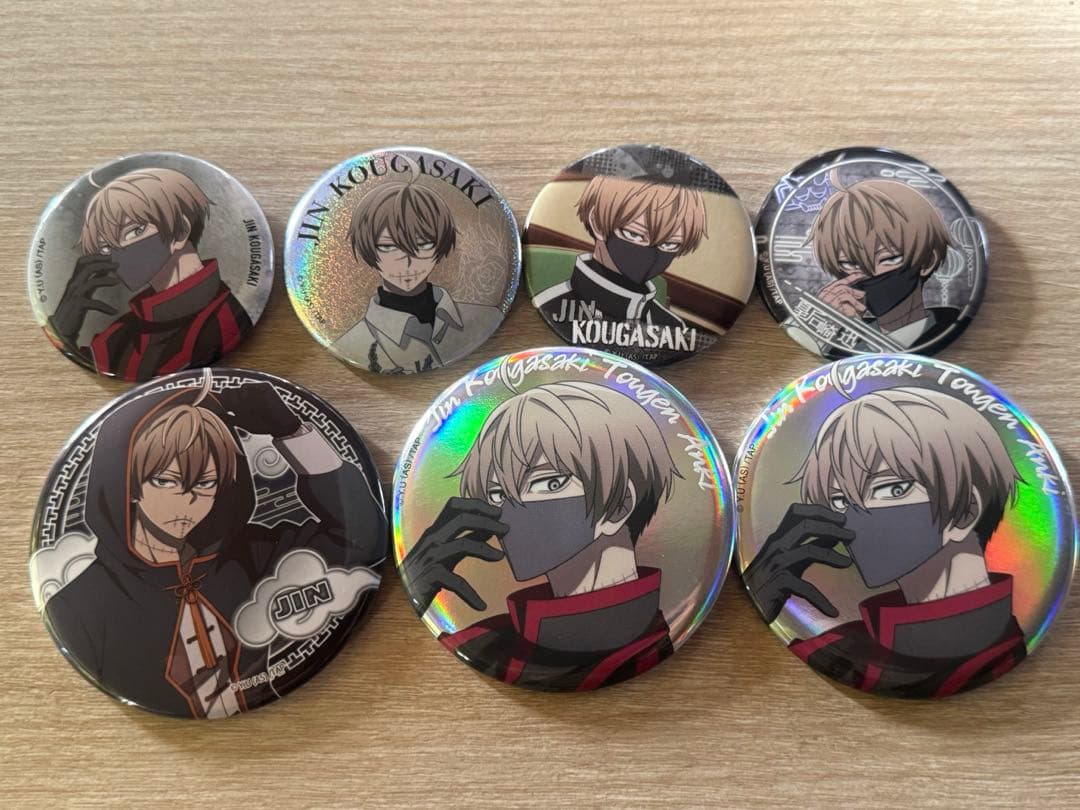 桃源暗鬼 皇后崎迅 缶バッジ セット - メルカリ