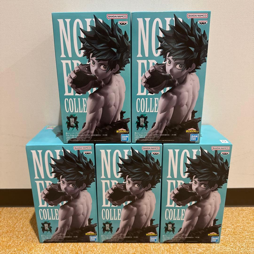 僕のヒーローアカデミア NOIR EDGE COLLECTION 緑谷出久 5個