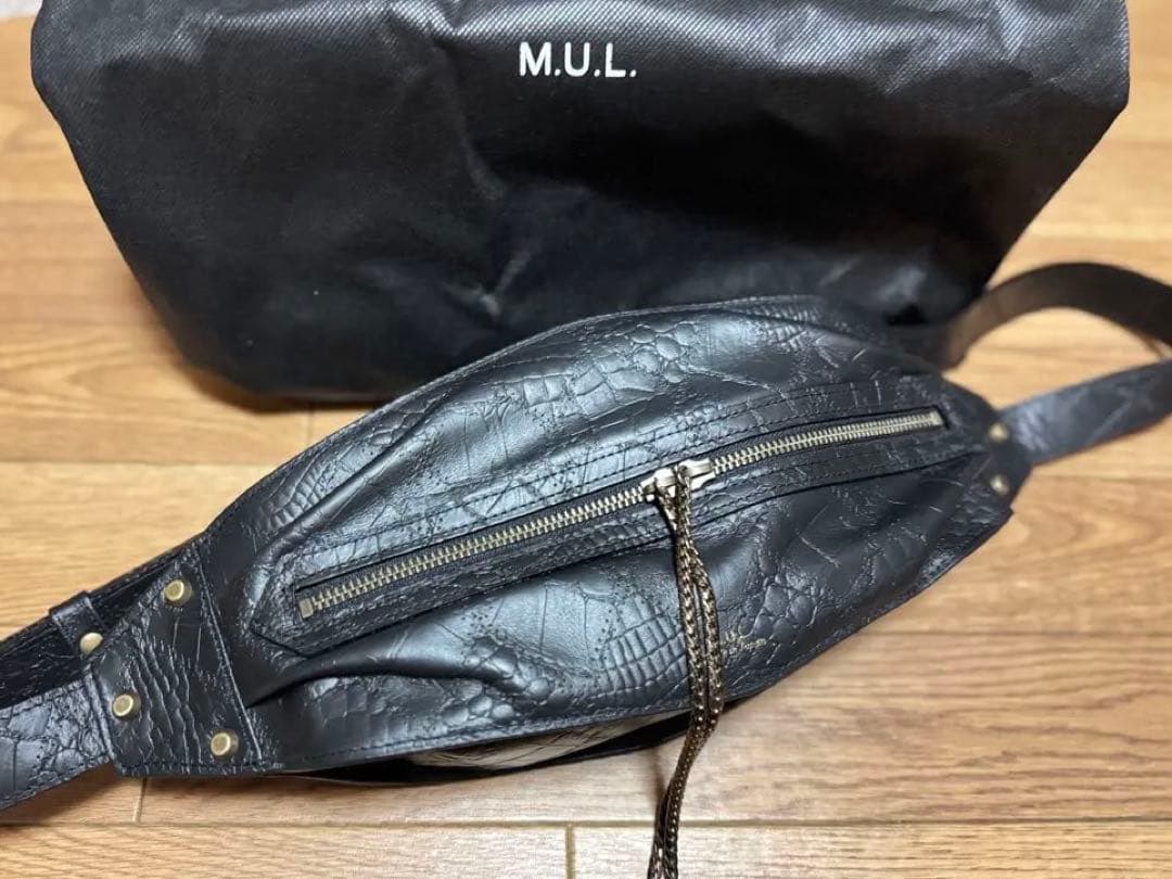 M.U.L. エムユーエル パッチワーク型押し キャンディバッグ ボディバッグ エムユーエル MUL キャンディバッグ MUL-050 即納 フリー