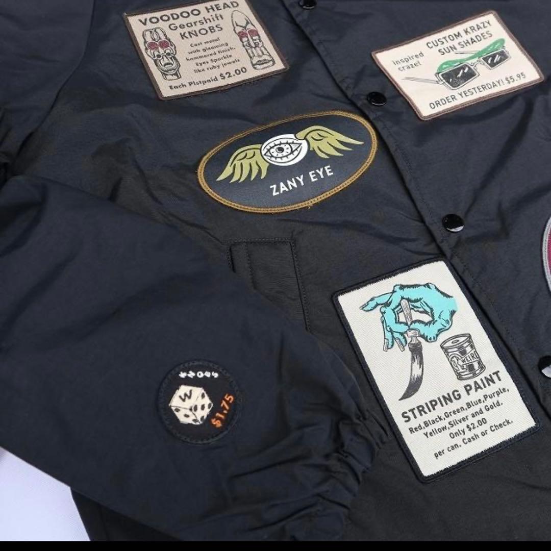 ジャケット・アウター WEIRDO MAIL ORDER COACH JACKET Black 2XL WEIRDO（ウィアード） Lサイズ コーチジャケット MAIL ORDER COACH