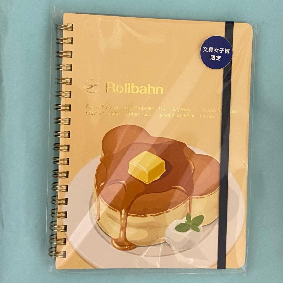 文具女子博限定 ロルバーン ポケット付メモ ペリープル L ホットケーキ