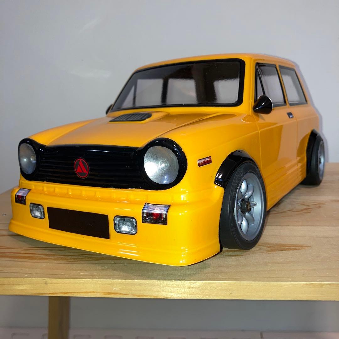 SPICE アウトビアンキA112 Mシャーシ用ボディ。 痛快ホットハッチのアウトビアンキA112アバルト！ わずか70馬力ながら