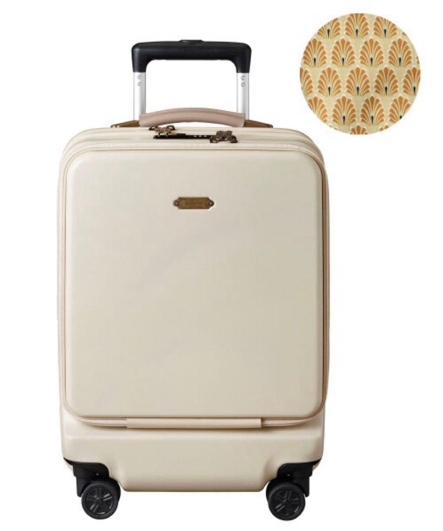 【新品未開封】MILESTO UTILITY ハードキャリーフロントポケット TRAVEL SHOP MILESTO スーツケース MILESTO UTILITY ハードキャリー