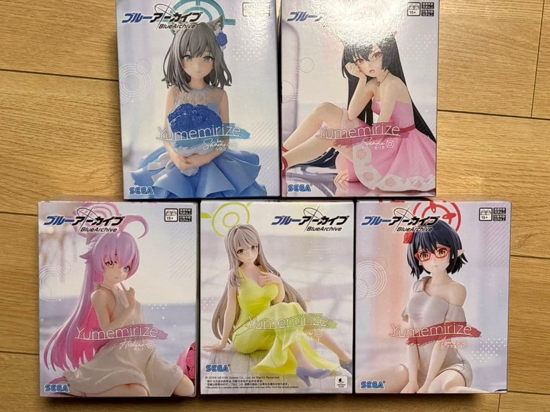 ブルーアーカイブ】 フィギュア 5体セット - メルカリ