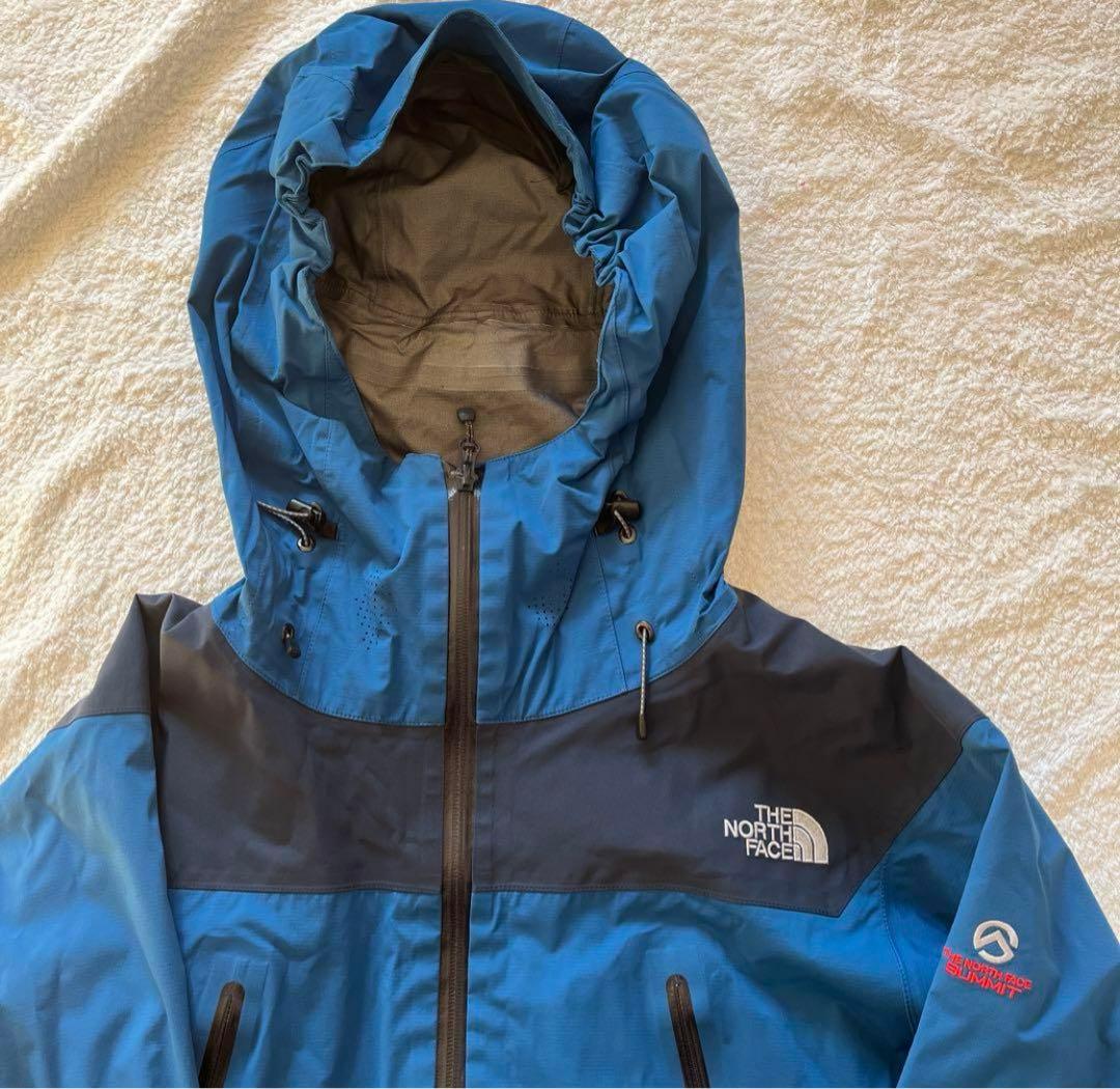 ノースフェイス GORE-TEX Pro Shell ジャケット 青/黒 - メルカリ