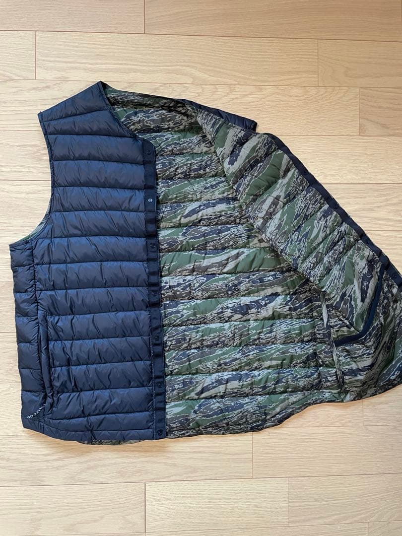 backchannel nanga ダウンベスト XL リバーシブル - メルカリ