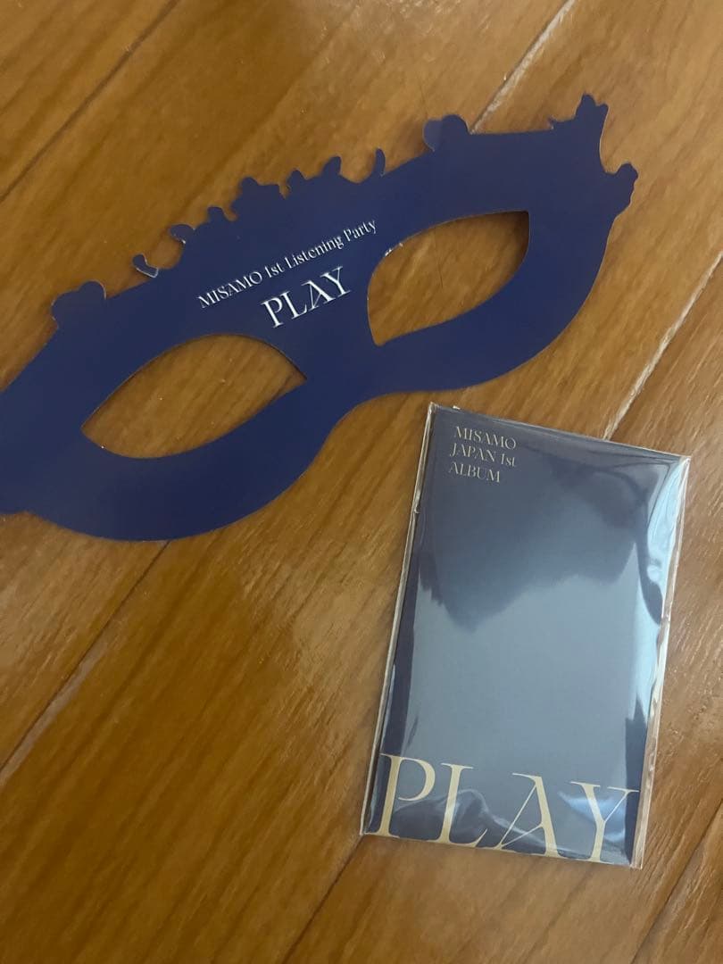 MISAMO リスニングパーティー　カード新品未開封、配布物仮面