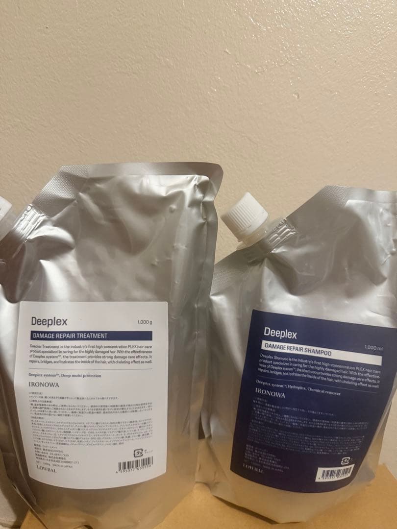 イロノワ ディープレックス シャンプー 1000ml トリートメント 1000g