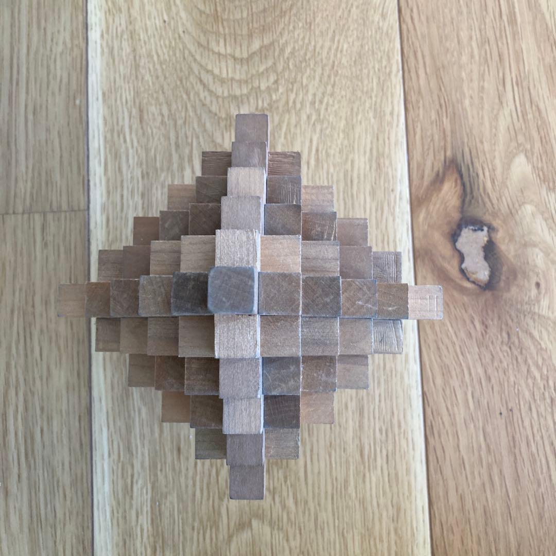 山中組木工房 51本組木 山中成夫 重要指定文化財 インターロッキング