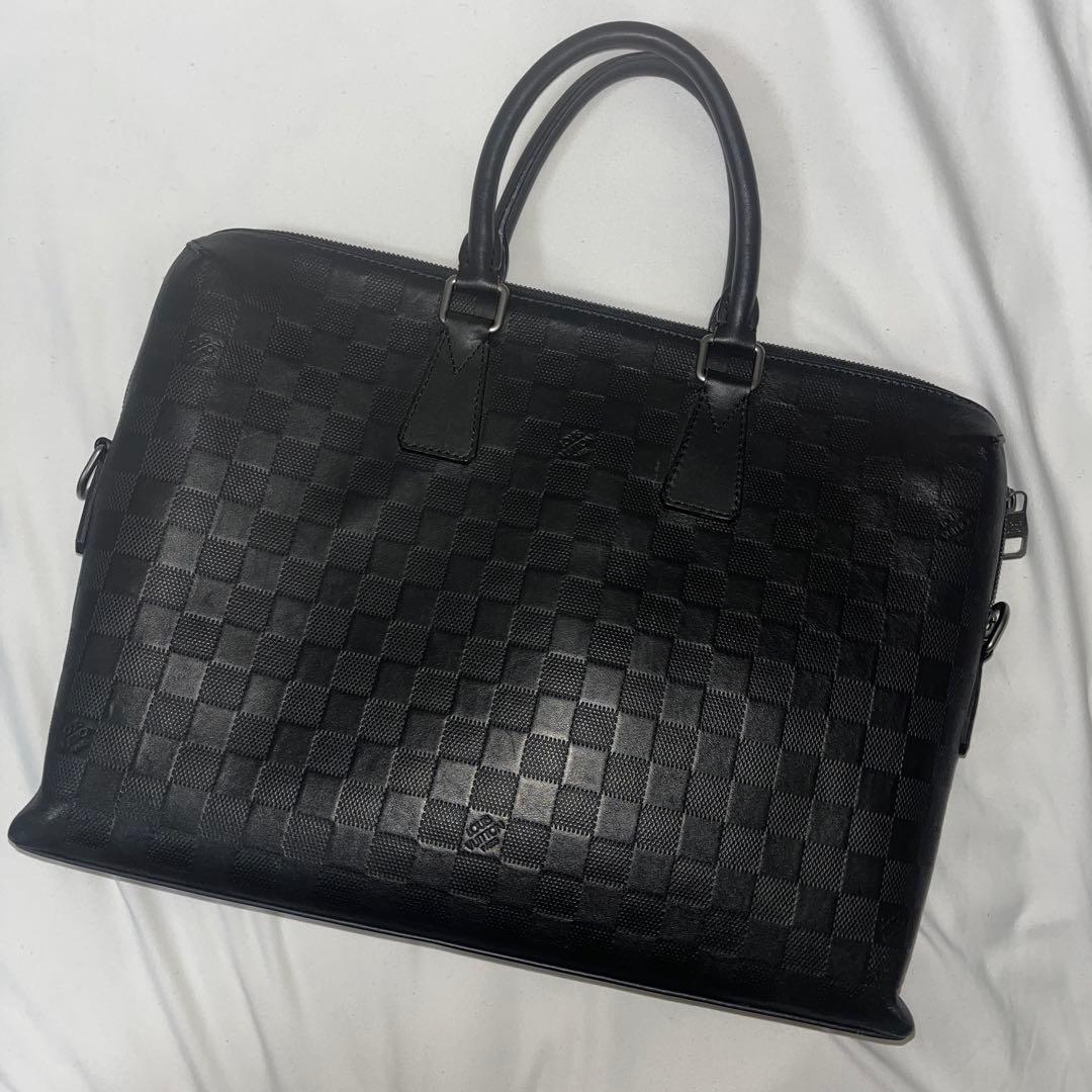 Louis Vuitton ダミエビジネスバッグ ブラック
