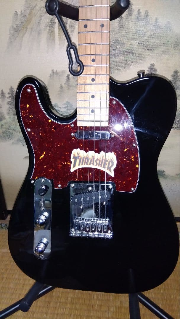 PLAYTECH TL280 Black レフティ テレキャスタータイプ PLAYTECH TL280 Black レフティ テレキャスタータイプ - メルカリ