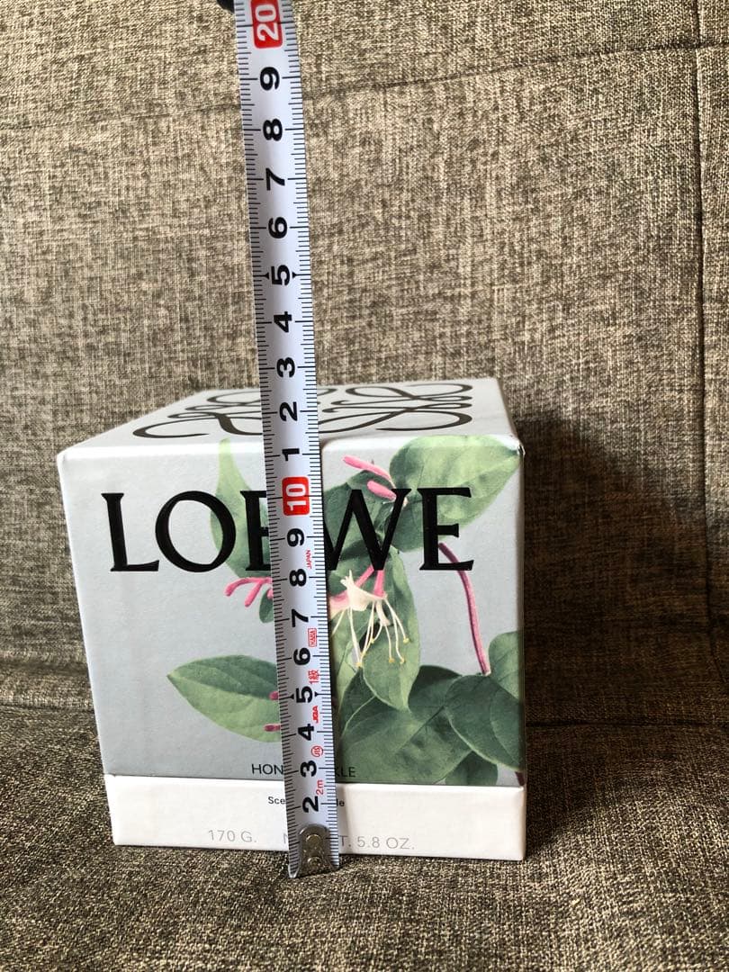 袋付き　LOEWE イエローキャンドル 170g