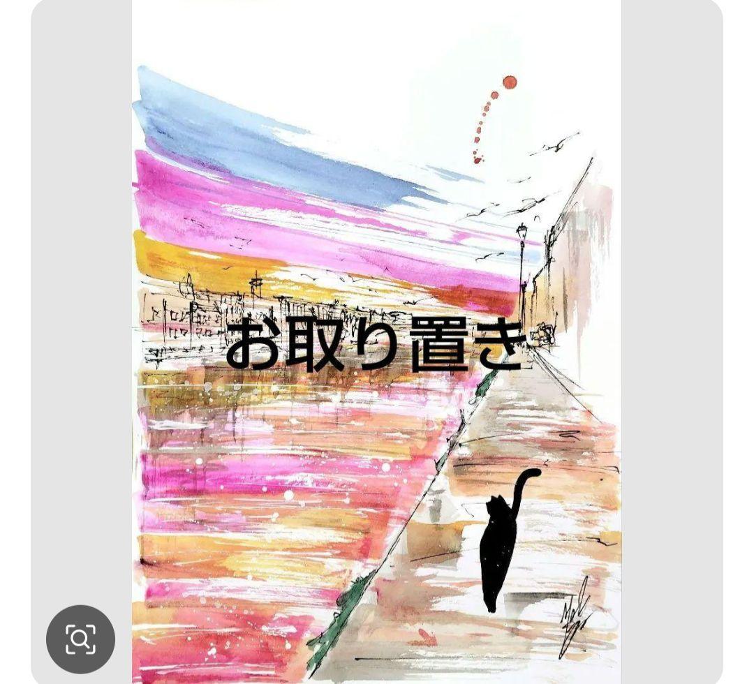 原画#3681 フィレンツェ 雨 イタリア 水彩画 風景画 ドローイング