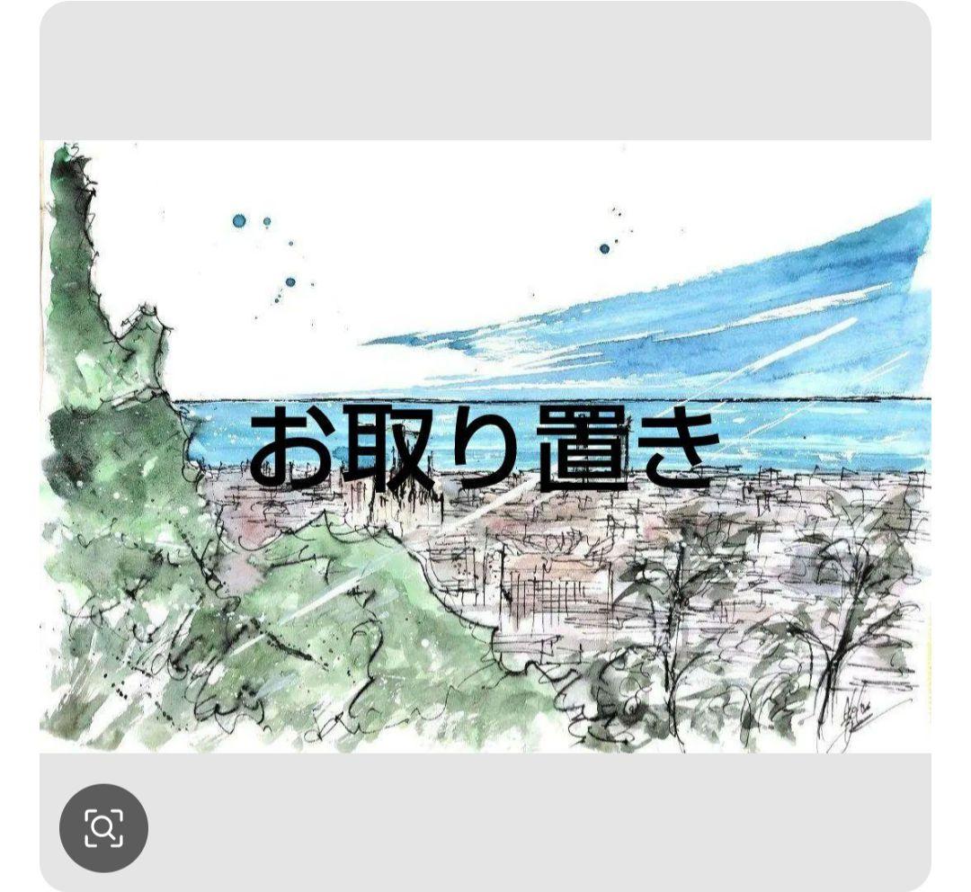 原画#3681 フィレンツェ 雨 イタリア 水彩画 風景画 ドローイング