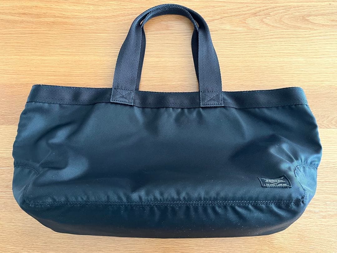 PORTER ラウンド トートバッグ　黒