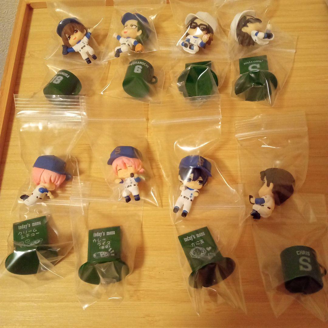 トレーディングフィギュア 「お茶友シリーズ ダイヤのA コップの上でも特訓だ!」