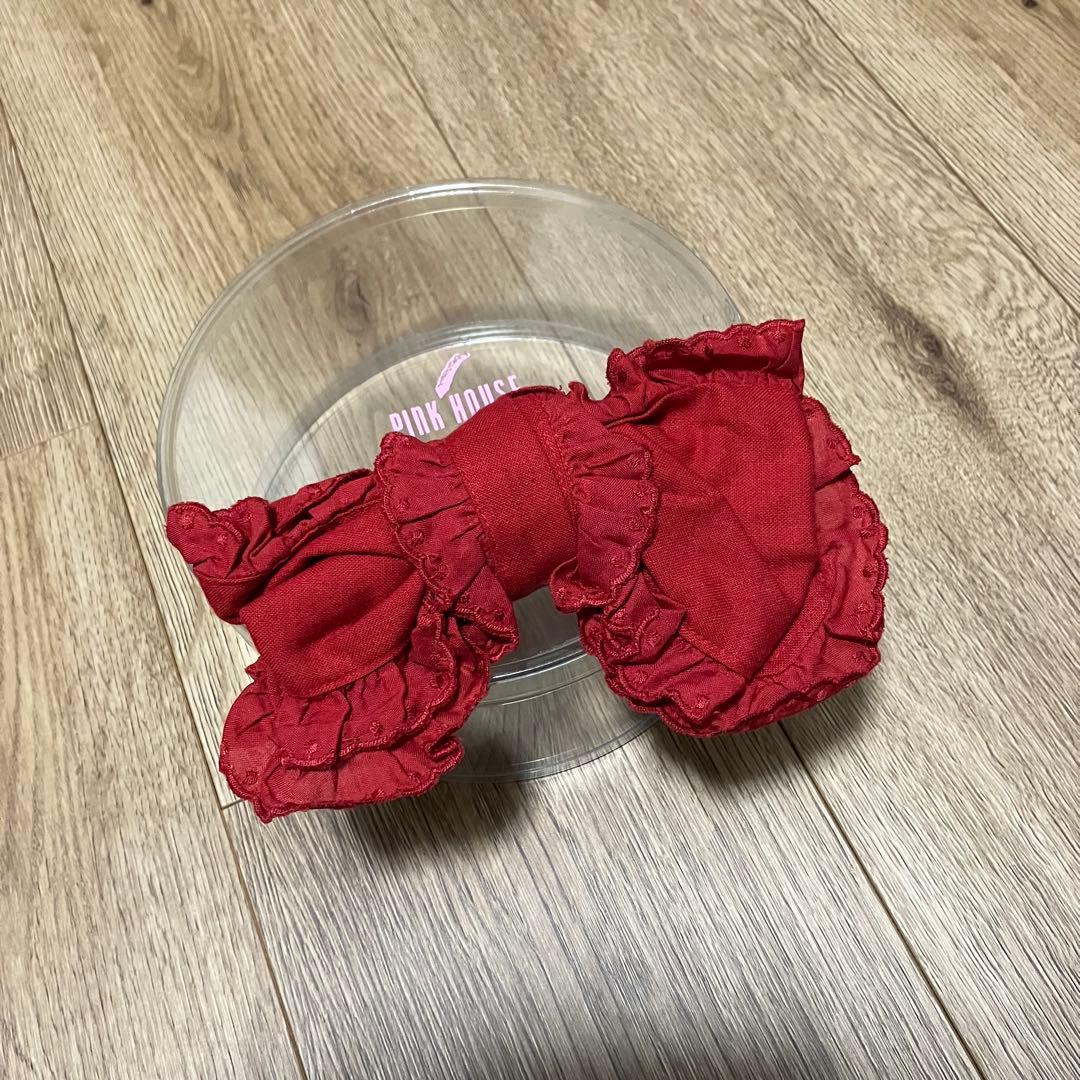 PINK HOUSE(ピンクハウス)大きいリボン　コサージュ