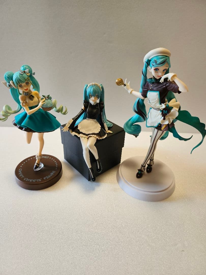 初音ミクフィギュア ビターパティシエ メイド チョコミント - メルカリ