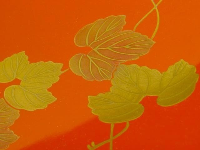 ☆ 中村宗哲 蔦蒔絵菓子器 裏千家 十四代 淡々斎の花押