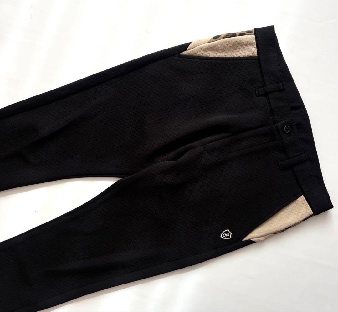 PEARLYGATES パーリーゲイツ ヒョウ柄 イージーパンツ L - メルカリ